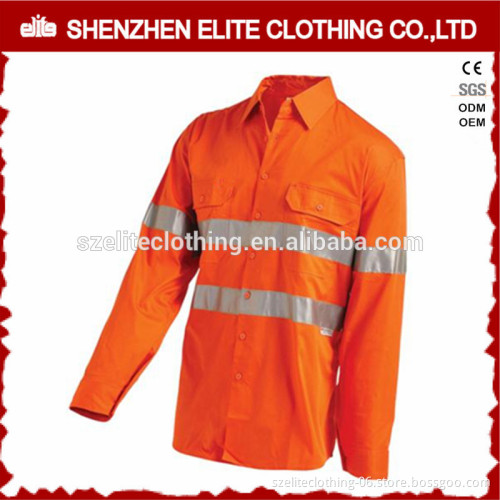 ultimate engineering fluorescent orange safety warning workwear